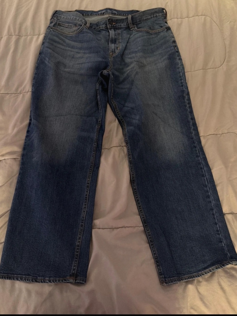 Old Navy Men’s Relaxed Fit Dark Blue Denim Jeans